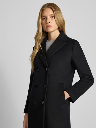 Christian Berg Woman Selection Jas met wol Zwart - 3