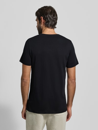 MCNEAL T-shirt z bawełny w zestawie 2 szt. Czarny 5