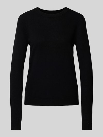 Christian Berg Woman Gebreide pullover met structuurmotief Zwart - 2