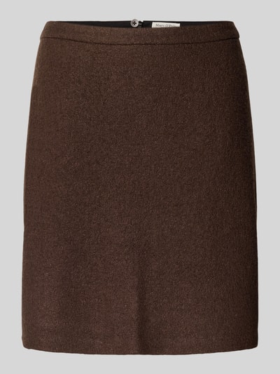 Marc O'Polo Spódnica mini o kroju regular fit z Mieszanka wiskozy i wełny Średniobrązowy 2