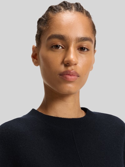 BOSS Relaxed Fit Strickpullover aus reinem Kaschmir Modell 'FASCONA' Marine 3