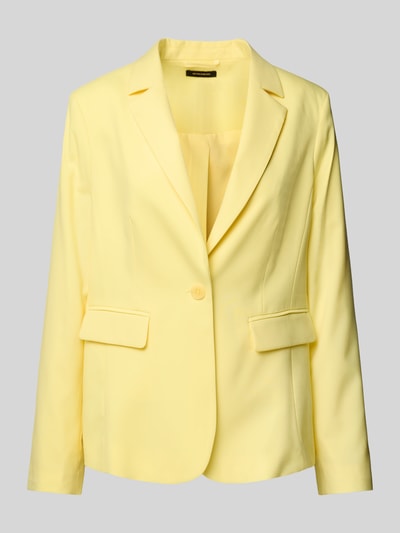 More & More Blazer mit Knopfverschluss Hellgelb 2