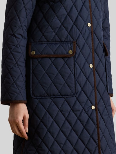 Lauren Ralph Lauren Regular Fit Steppmantel mit Logo-Stitching Marine 6