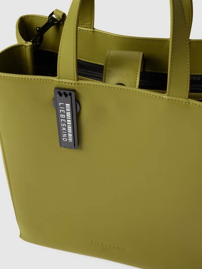 LIEBESKIND BERLIN Tote Bag aus Leder Modell 'PAPER BAG M' Apfel 5