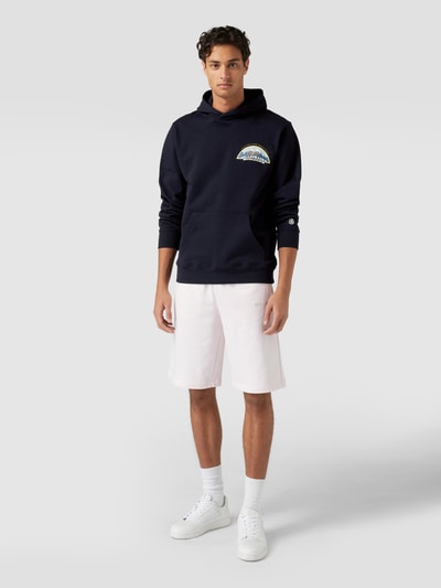 Billionaire Boys Club Hoodie mit Label-Prints Marine 1