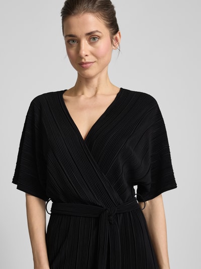 YAS Jumpsuit in Wickel-Optik Modell 'OLINDA' Black 3