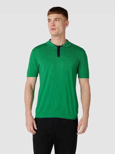 Esprit Collection Poloshirt met 1/2-mouwen en knoopsluiting Groen - 4