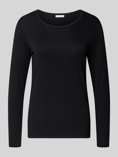 Tom Tailor Bluzka z długim rękawem o kroju regular fit z mieszanki bawełny  2