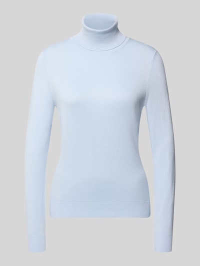 Christian Berg Woman Longsleeve mit Rollkragen Hellblau 1