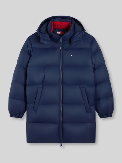 Tommy Jeans Daunenmantel mit seitlichen Eingrifftaschen Dunkelblau 2
