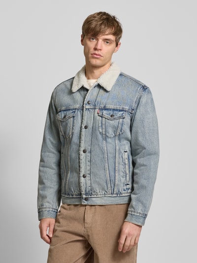 Levi's® Jeansjacke mit Brusttaschen Jeansblau 4