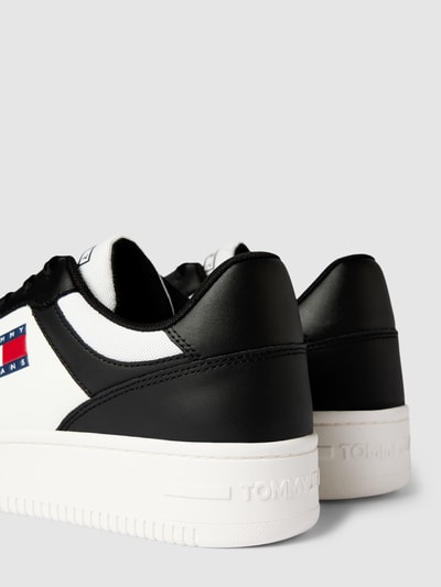 Tommy Jeans Sneakers met labeldetails, model 'RETRO BASKET' Wit - 2