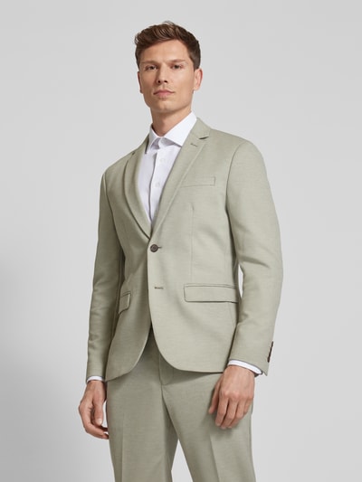 SELECTED HOMME Marynarka o kroju slim fit z kieszeniami z patką model ‘SLIMAITOR’ Jasnozielony 4