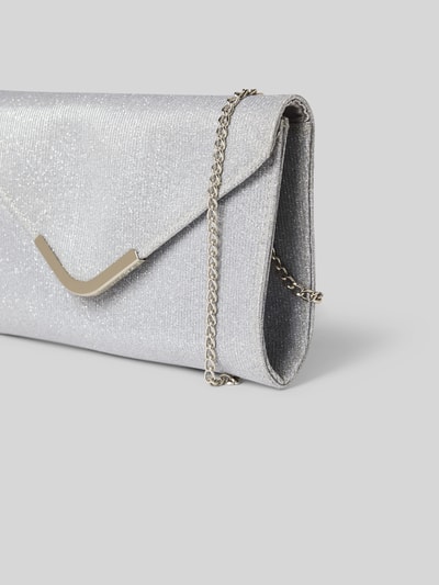 Jake*s Cocktail Clutch met effectgaren Zilver - 3