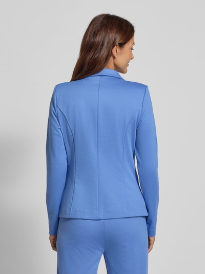 ICHI Żakiet z kołnierzem z połami i kieszeniami z wypustką model ‘KATE’ Szaroniebieski 5