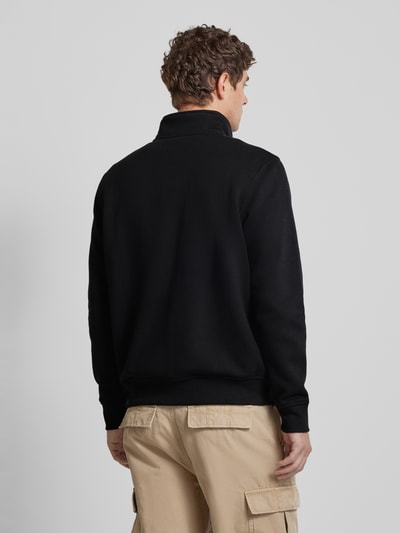 Dickies Sweatshirt mit Label-Patch Modell 'OAKPORT QUARTER' Black 5