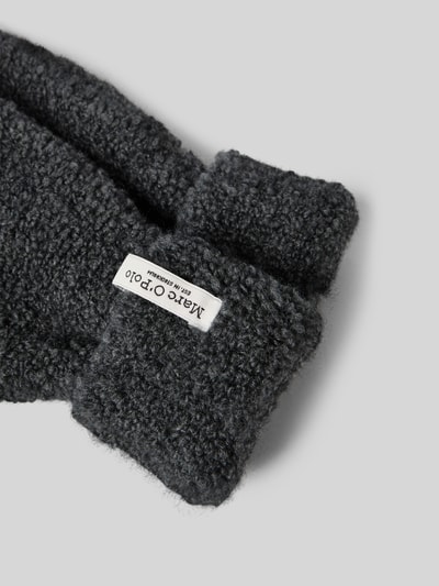 Marc O'Polo Handschuhe aus Woll-Alpaka-Mix Dunkelgrau 2