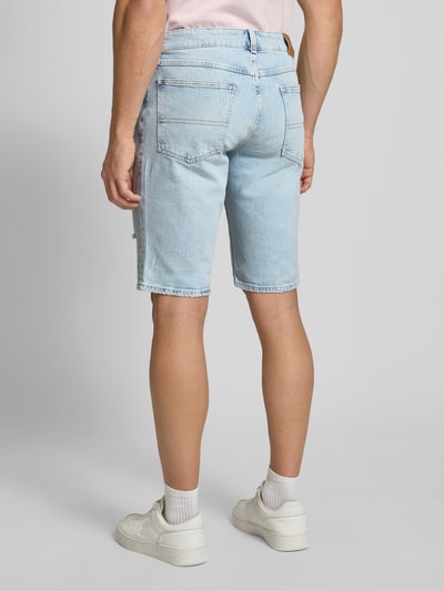 Tommy Jeans Regular Fit Jeansshorts aus Baumwoll-Mix Modell 'RONNIE' Hellblau 5