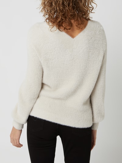 Tom Tailor Denim Pullover mit angeschnittenen Ärmeln  Offwhite 5