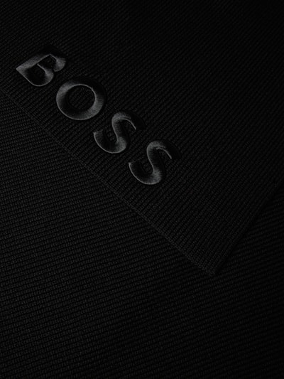 BOSS Black Women Beanie mit Label-Detail Modell 'Zuria' Black 3