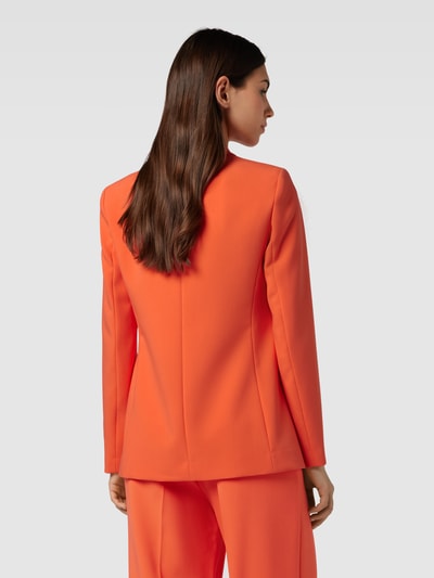 comma Blazer met klepzakken Oranje - 5