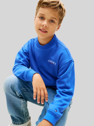 Tommy Hilfiger Kids Regular Fit Sweatjacke aus Baumwoll-Mix Royal 3