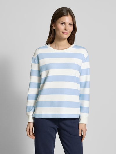 Christian Berg Woman Sweatshirt mit Rundhalsausschnitt Bleu 4