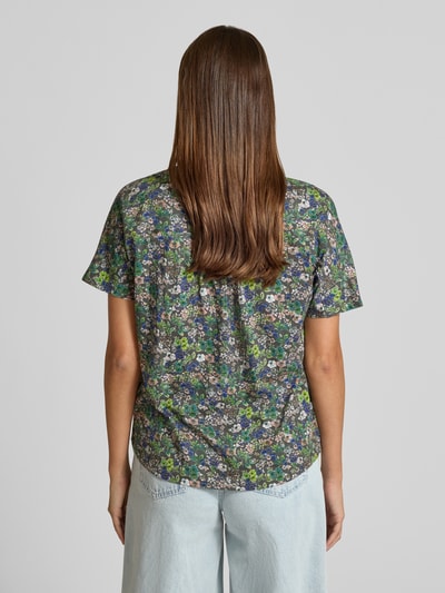 Marc O'Polo regular fit T-shirt van puur katoen Middenbruin - 5