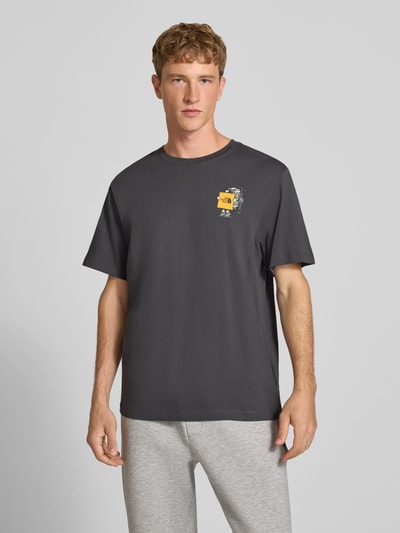 The North Face T-Shirt aus reiner Baumwolle Modell 'Gear Up Get Out' Anthrazit 4