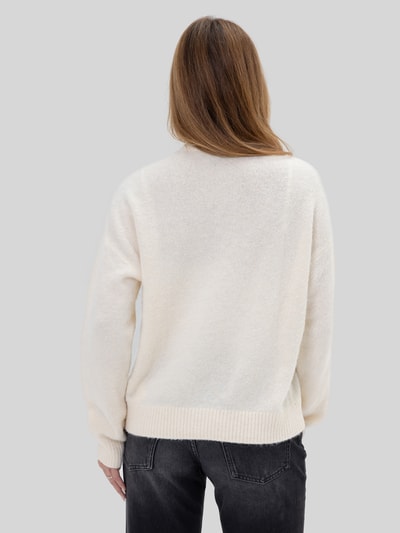 REVIEW Regular Fit Cardigan mit Woll-Anteil - Anna von Klinski x REVIEW  Offwhite Melange 5