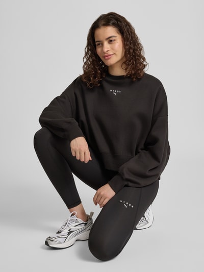 PUMA Regular Fit Sweatshirt aus Baumwoll-Mix PUMA X HYROX Black 3