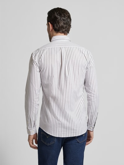 Lindbergh Relaxed Fit Freizeithemd mit Button-Down-Kragen Dunkelgrau 5