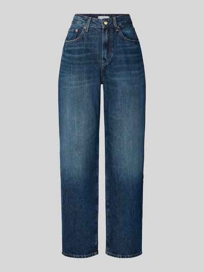 Produktfoto, Tapered Fit Jeans uit puur katoen van Tommy Hilfiger in denimlook met 5-pocketmodel, knoopsluiting en labelpatch.
