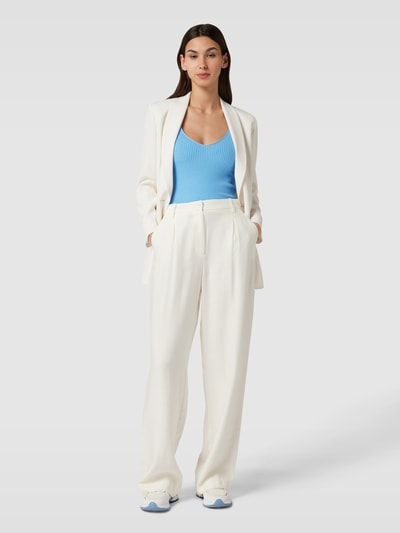 VERO MODA Top met diepe V-hals, model 'GLORY' Bleu - 1