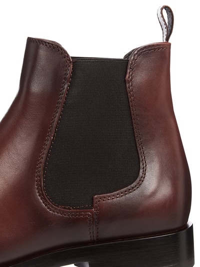 Tamaris Chelsea-boots van leer Donkerbruin - 2