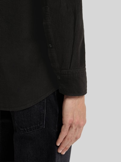 BOSS Orange Regular fit vrijetijdsoverhemd van puur katoen model 'Relegant' Zwart - 6