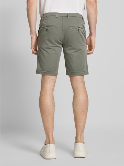 MAC Regular Fit Shorts mit Tunnelzug Khaki 5