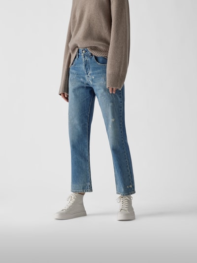 Victoria Beckham Straigth Fit Jeans Hellblau 4