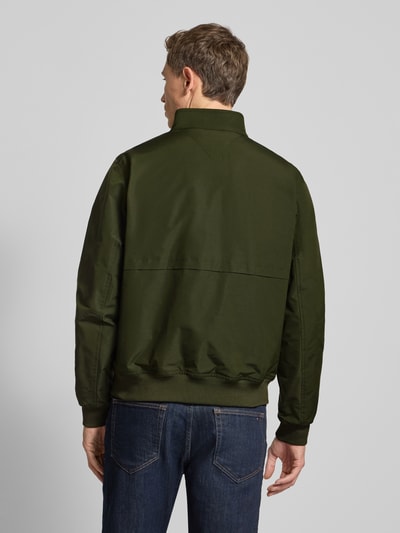 Tommy Hilfiger Relaxed Fit Blouson mit Logo-Stitching Khaki 5
