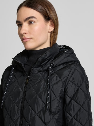 Fuchs Schmitt Kurtka pikowana o kroju regular fit ze stójką z podszewką Czarny 3