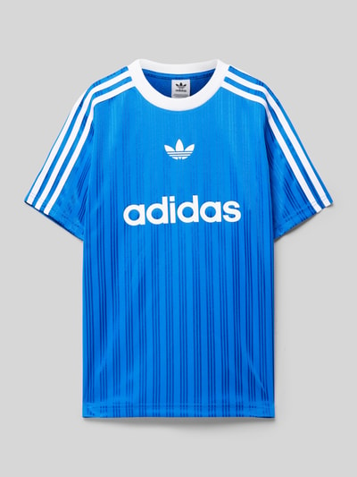 adidas Originals T-Shirt mit Label-Print Royal 1