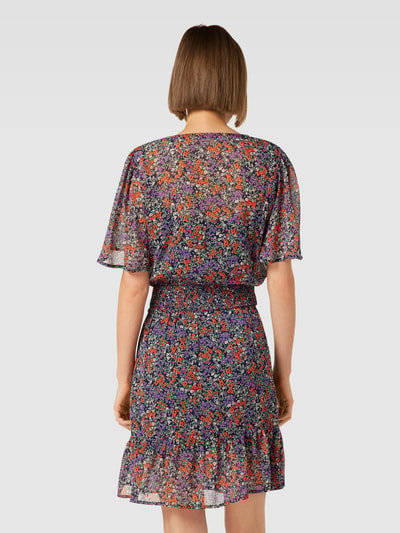 Esprit Knielanges Kleid mit floralem Muster Marine 5