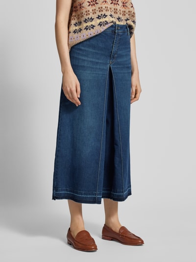 Gardeur Culotte im Used-Look Modell 'Thora' Dunkelblau 4