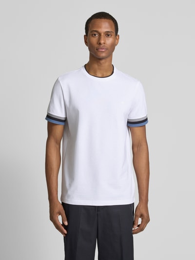 Christian Berg Men T-Shirt mit Rundhalsausschnitt Weiss 4