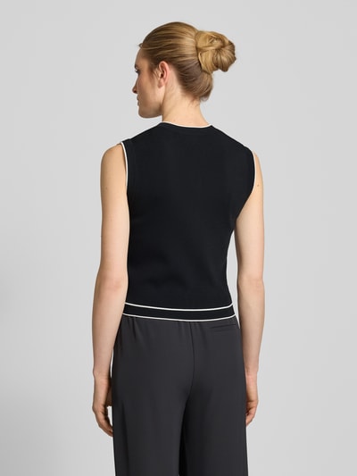 Jake*s Collection Strickjacke mit Knopfleiste Black 5
