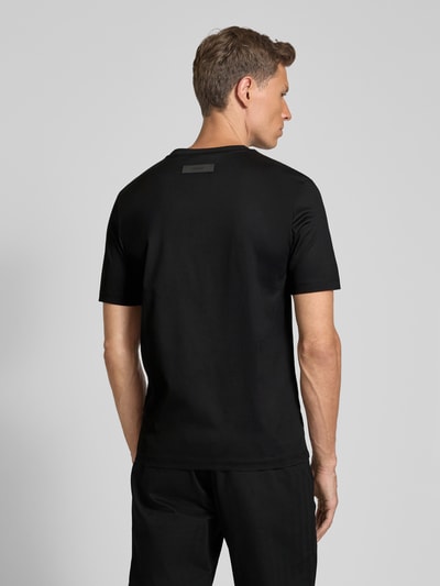 HUGO Regular Fit T-Shirt aus reiner Baumwolle Modell 'DIMERSTEE' Black 5