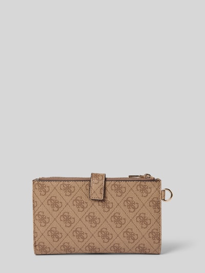 Guess Portemonnee met logodetail, model 'LAUREL' Taupe - 2