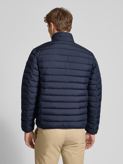 SAVE THE DUCK Kurtka pikowana z zamkiem błyskawicznym dwustronnym model ‘ERION’ Granatowy 5