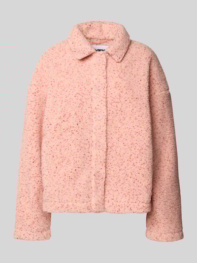 Review Kurtka z futerka Różowawy 2