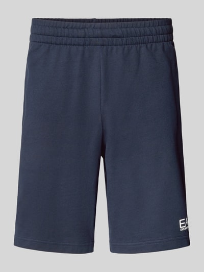 EA7 Emporio Armani Shorts met elastische band Donkerblauw - 2